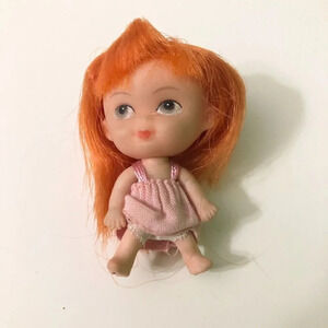 Vintage Liddle Kiddle Clone Doll 2.5 Inch  Tall